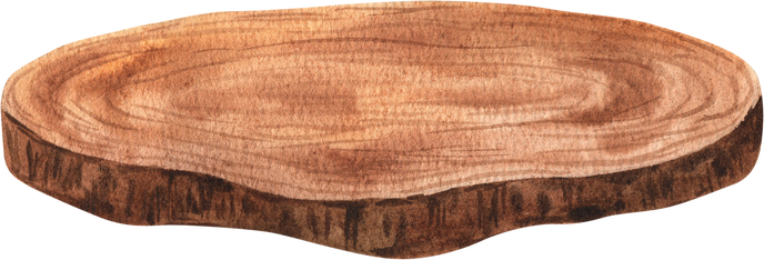 Wooden Chopping Board Illustration